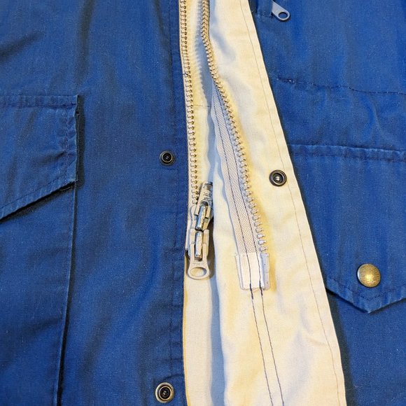 Vintage Back to Basics Anorak Utility Jacket Hood Perfect for All Seasons - Picture 10 of 14
